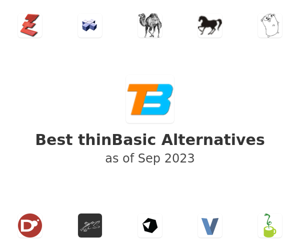 Best thinBasic Alternatives