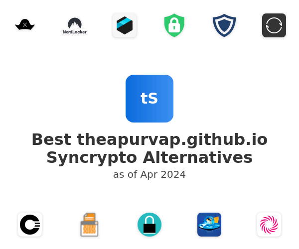 Best theapurvap.github.io Syncrypto Alternatives