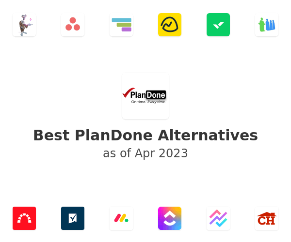 Best PlanDone Alternatives