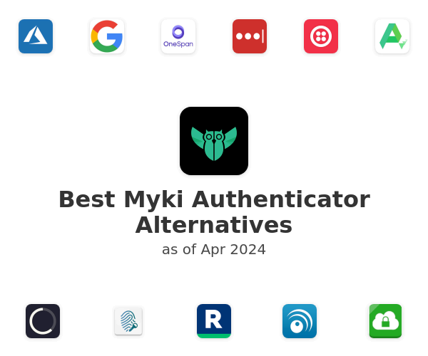 Best Myki Authenticator Alternatives