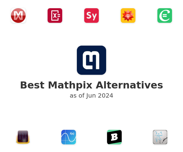 Best Mathpix Alternatives