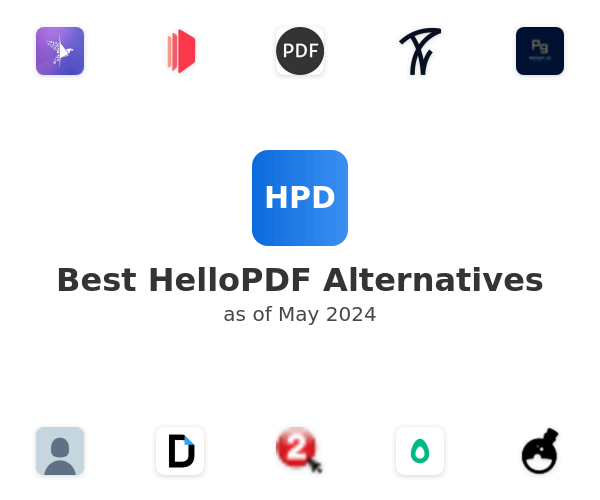 Best HelloPDF Alternatives