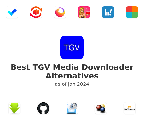 Best TGV Media Downloader Alternatives