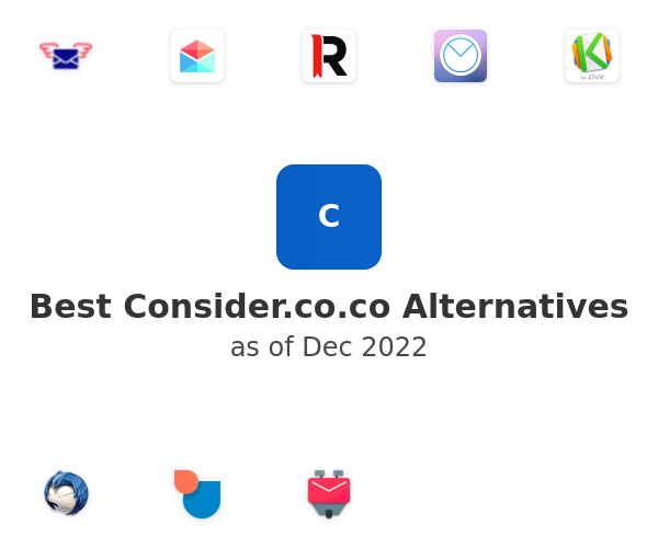 Best Consider.co.co Alternatives
