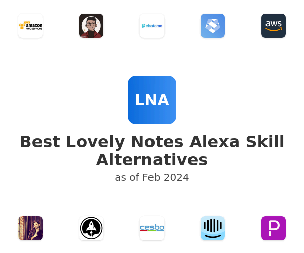 Best Lovely Notes Alexa Skill Alternatives
