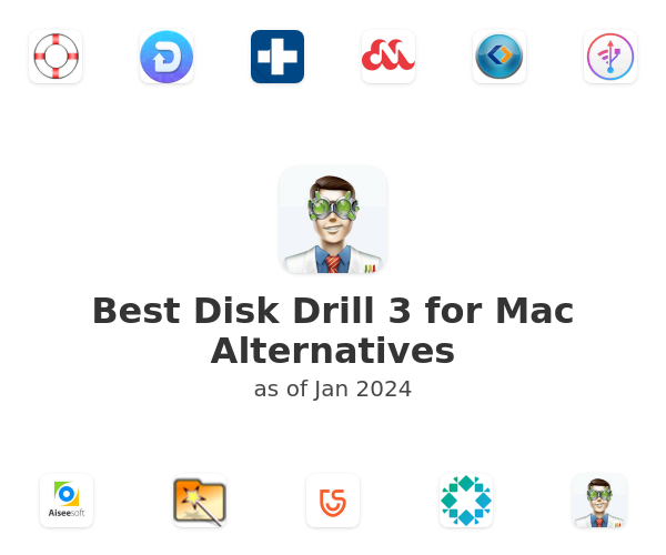 Best Disk Drill 3 for Mac Alternatives