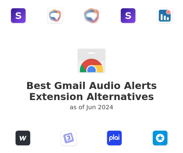 Best Gmail Audio Alerts Extension Alternatives