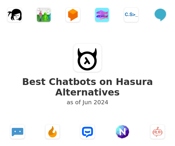 Best Chatbots on Hasura Alternatives