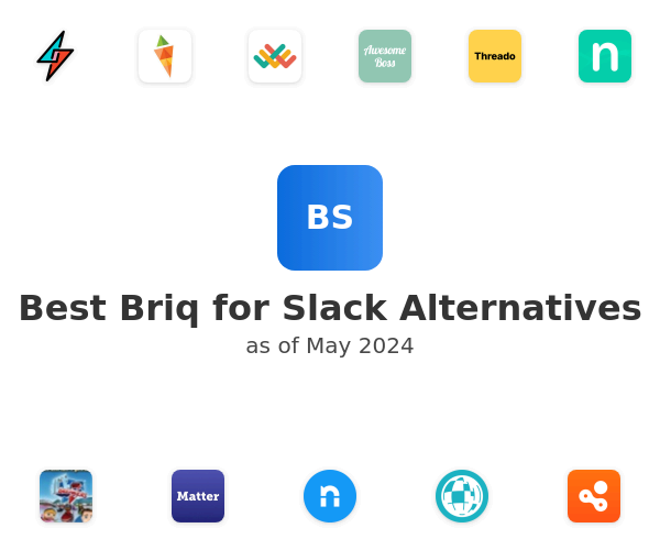 Best Briq for Slack Alternatives