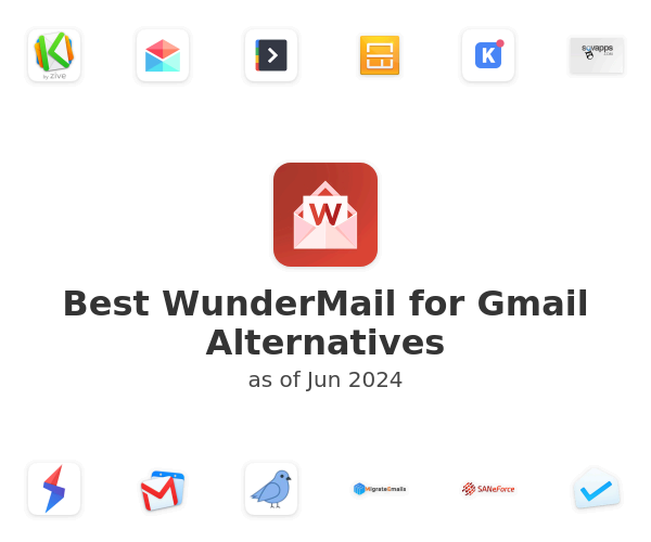 Best WunderMail for Gmail Alternatives