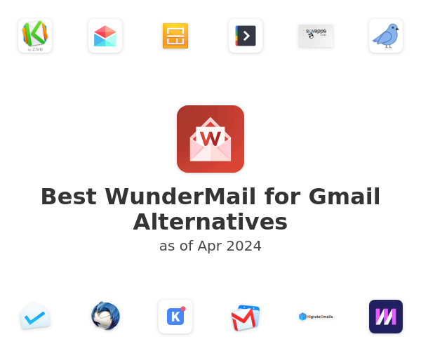 Best WunderMail for Gmail Alternatives