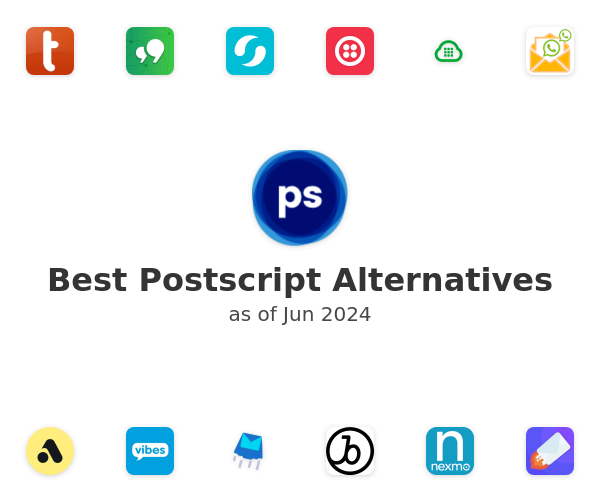 Best Postscript Alternatives