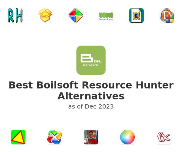 Best Boilsoft Resource Hunter Alternatives