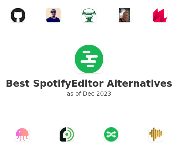 Best SpotifyEditor Alternatives