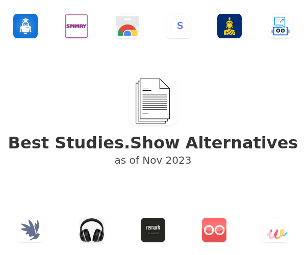 Best Studies.Show Alternatives