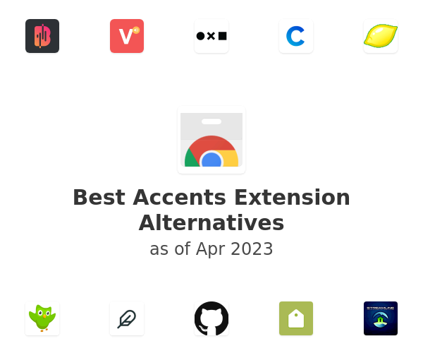 Best Accents Extension Alternatives