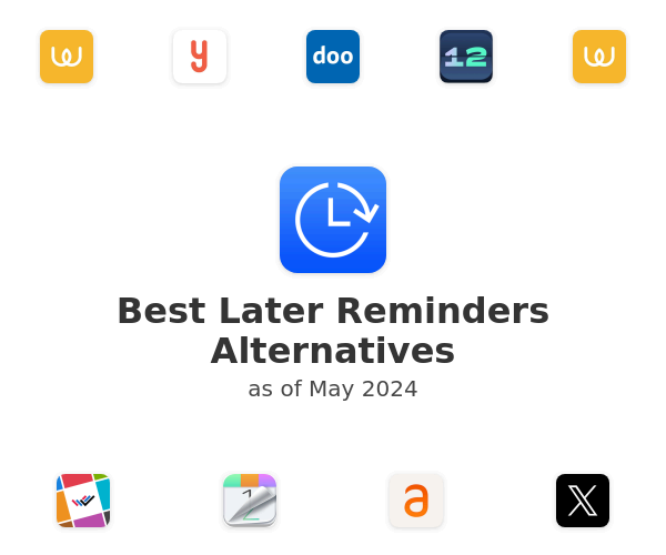 Best Later Reminders Alternatives