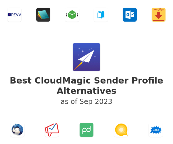 Best CloudMagic Sender Profile Alternatives