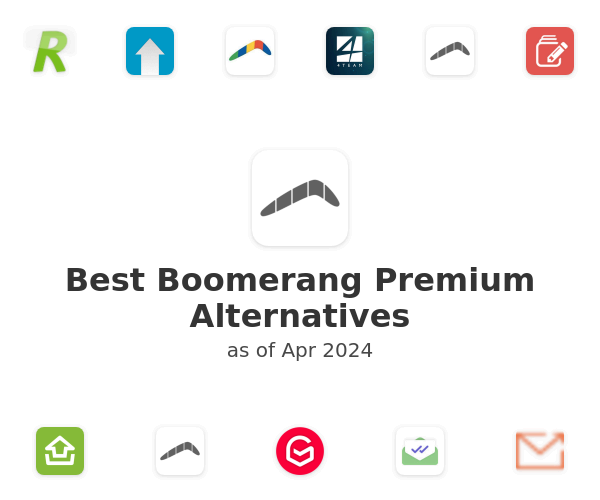 Best Boomerang Premium Alternatives