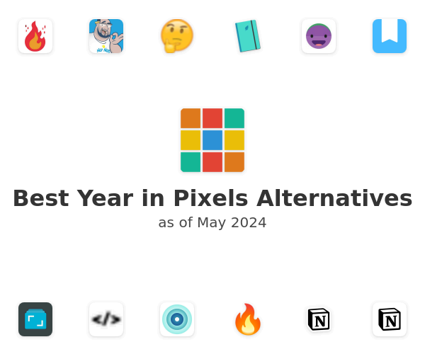 Best Year in Pixels Alternatives