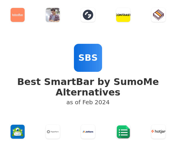 Best SmartBar by SumoMe Alternatives