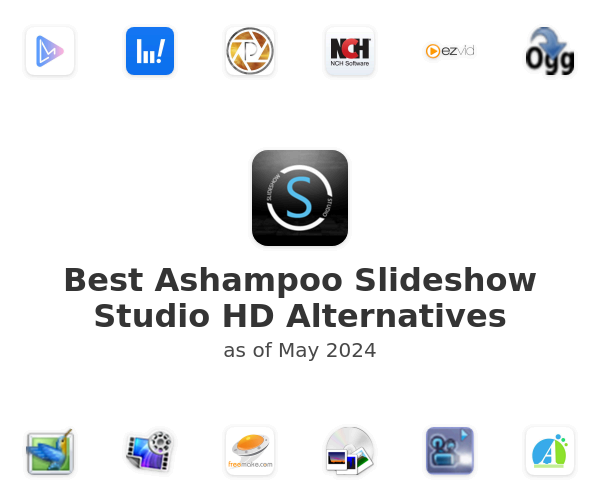 Best Ashampoo Slideshow Studio HD Alternatives