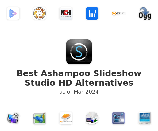 Best Ashampoo Slideshow Studio HD Alternatives