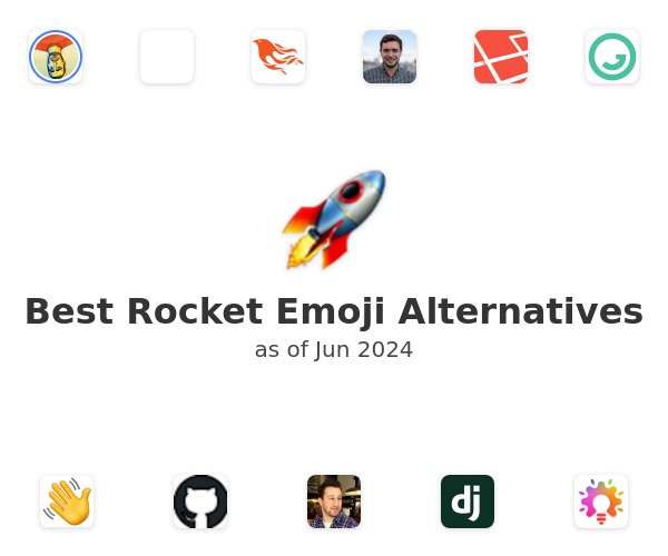 Best Rocket Emoji Alternatives