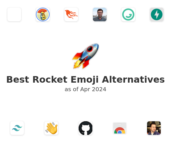 Best Rocket Emoji Alternatives