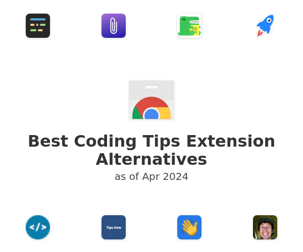 Best Coding Tips Extension Alternatives
