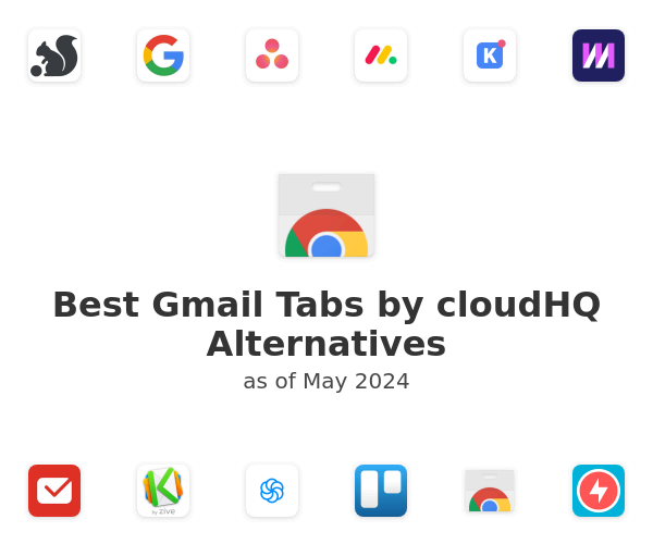 Best Gmail Tabs by cloudHQ Alternatives
