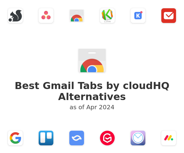Best Gmail Tabs by cloudHQ Alternatives