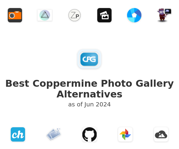Best Coppermine Photo Gallery Alternatives