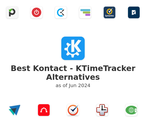 Best Kontact - KTimeTracker Alternatives
