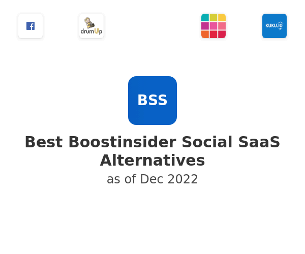Best Boostinsider Social SaaS Alternatives