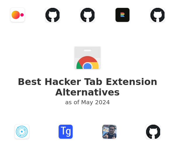 Best Hacker Tab Extension Alternatives