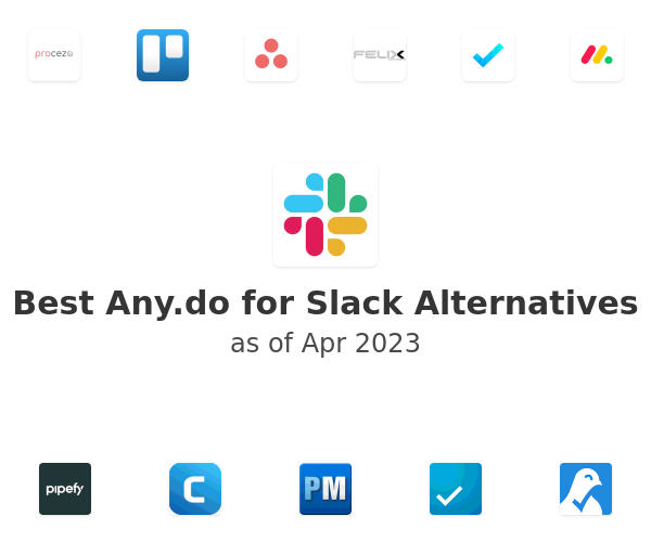 Best Any.do for Slack Alternatives