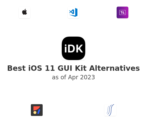 Best iOS 11 GUI Kit Alternatives