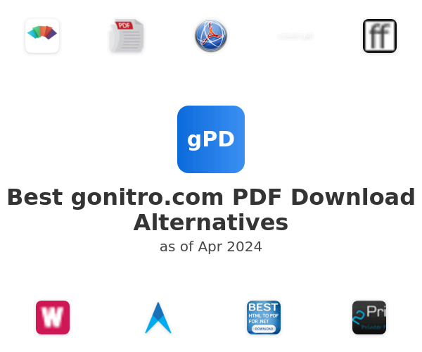Best gonitro.com PDF Download Alternatives