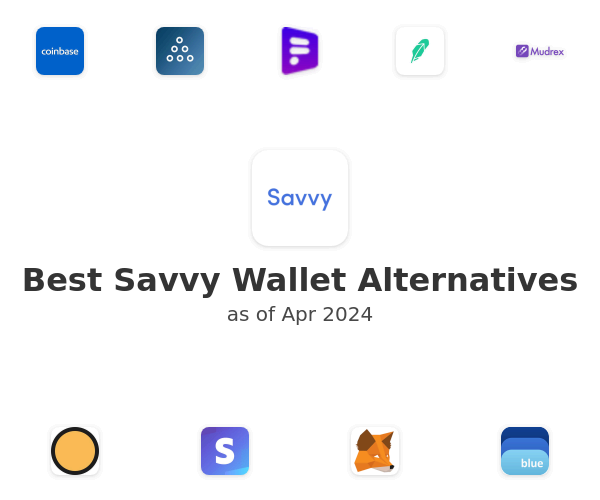 Best Savvy Wallet Alternatives