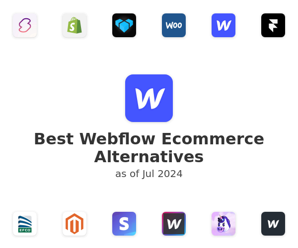 Best Webflow Ecommerce Alternatives