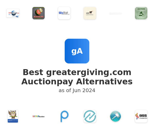 Best greatergiving.com Auctionpay Alternatives