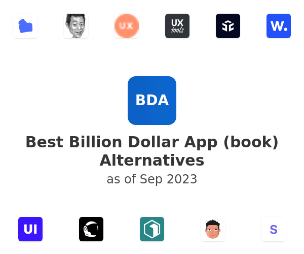 Best Billion Dollar App (book) Alternatives