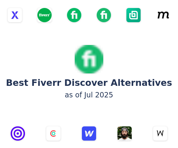 Best Fiverr Discover Alternatives