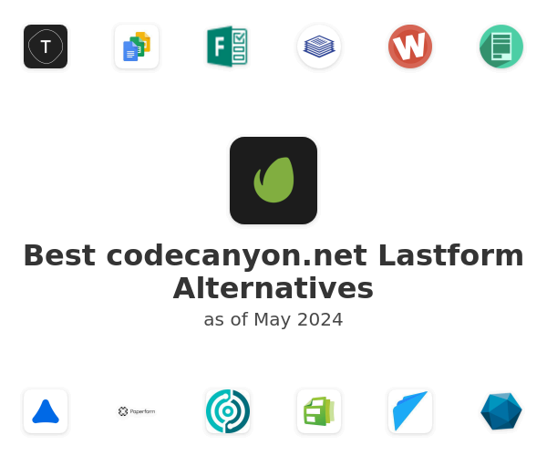 Best codecanyon.net Lastform Alternatives