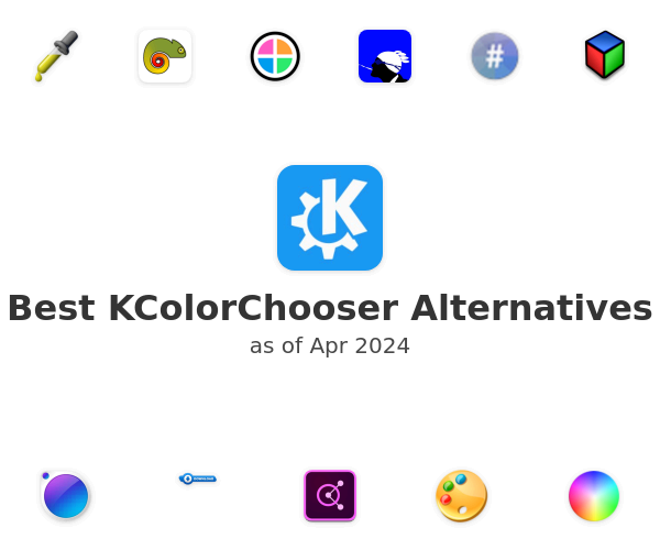 Best KColorChooser Alternatives