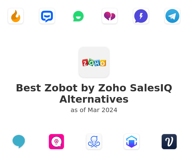 Best Zobot by Zoho SalesIQ Alternatives