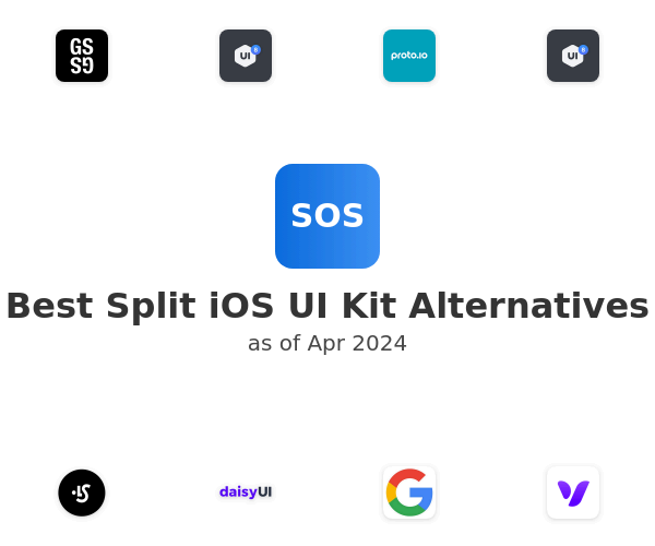 Best Split iOS UI Kit Alternatives