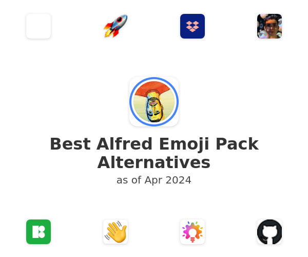 Best Alfred Emoji Pack Alternatives