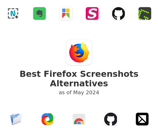 Best Firefox Screenshots Alternatives